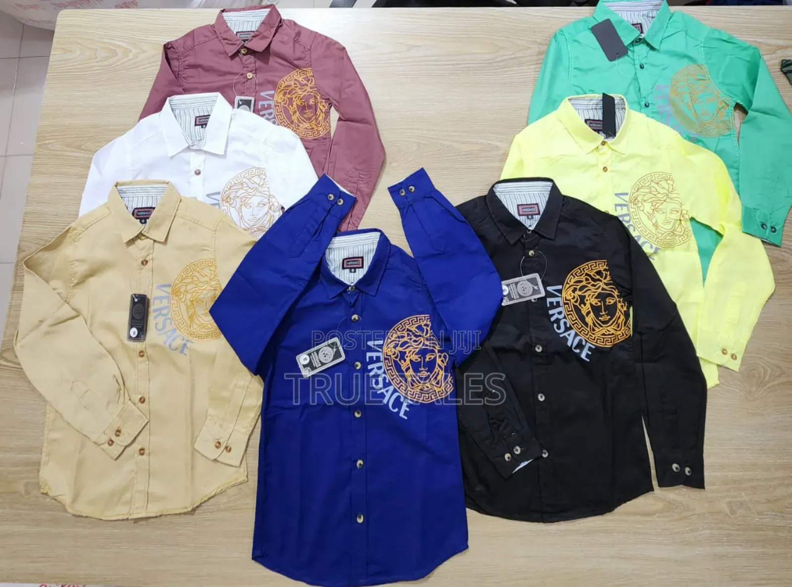Versace Long Sleeves Shirts