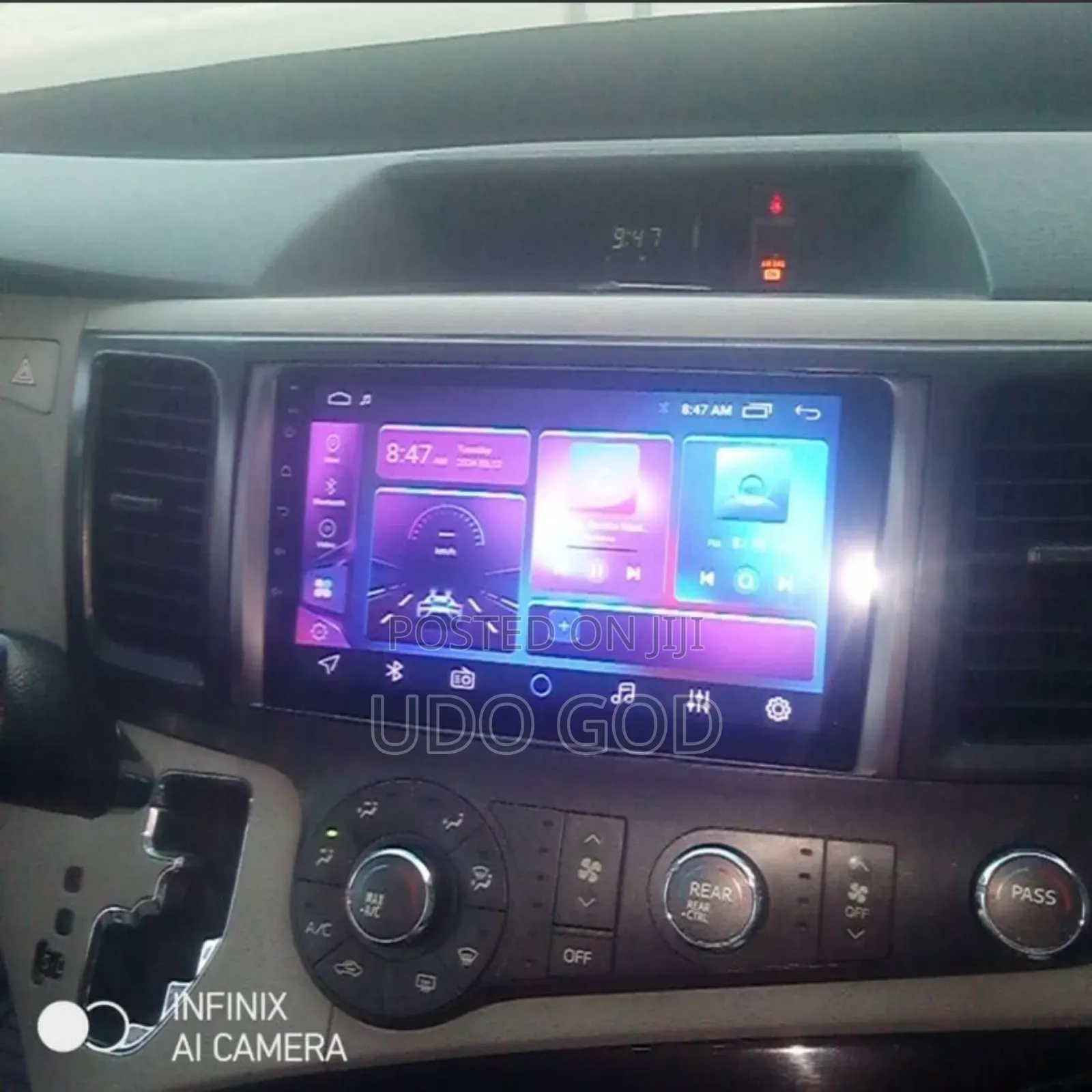 2014 Toyota Sienna Android Screen
