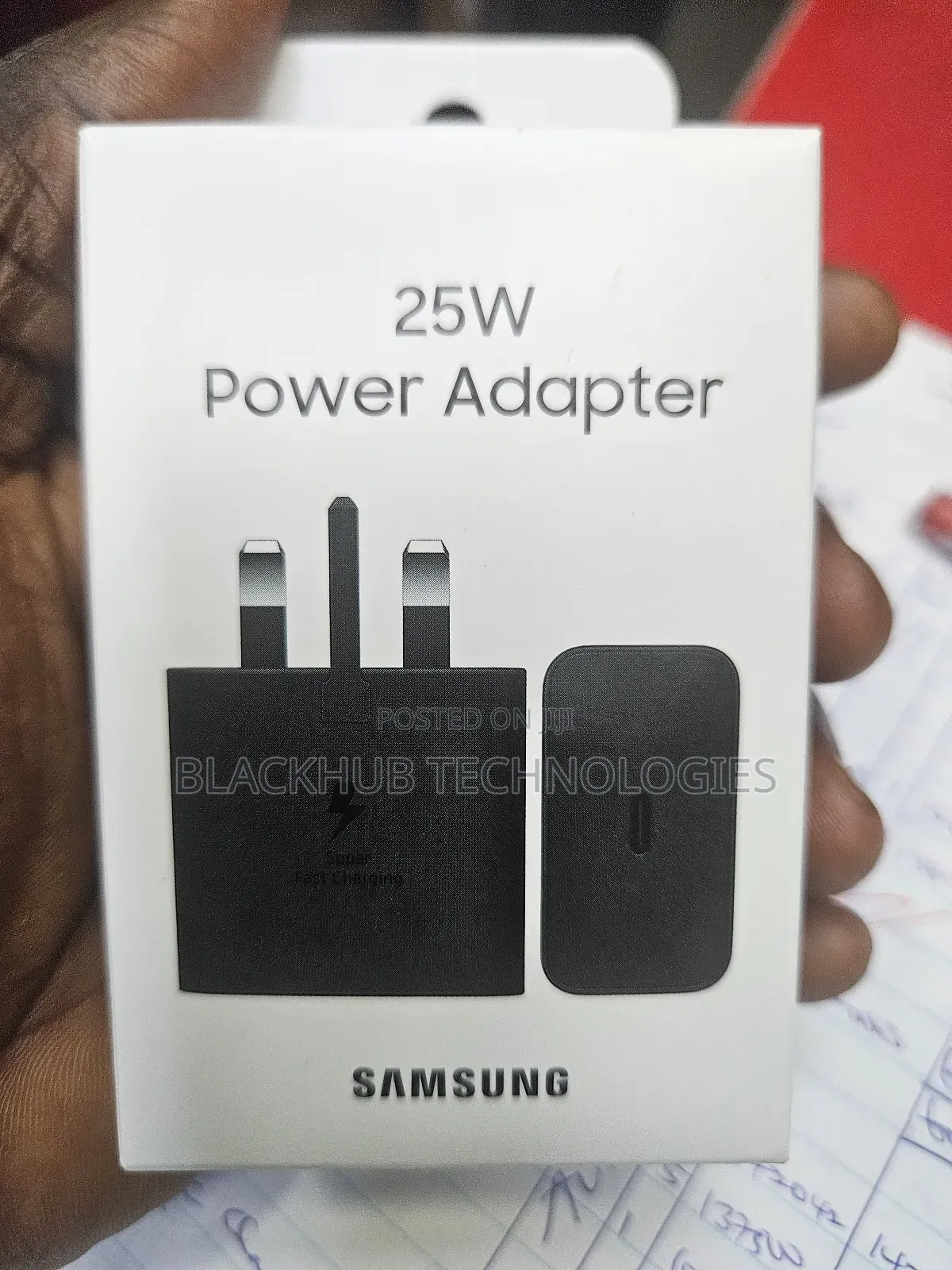 Samsung Super Fast 25 Watts Charger (Head Only) Type-C Port