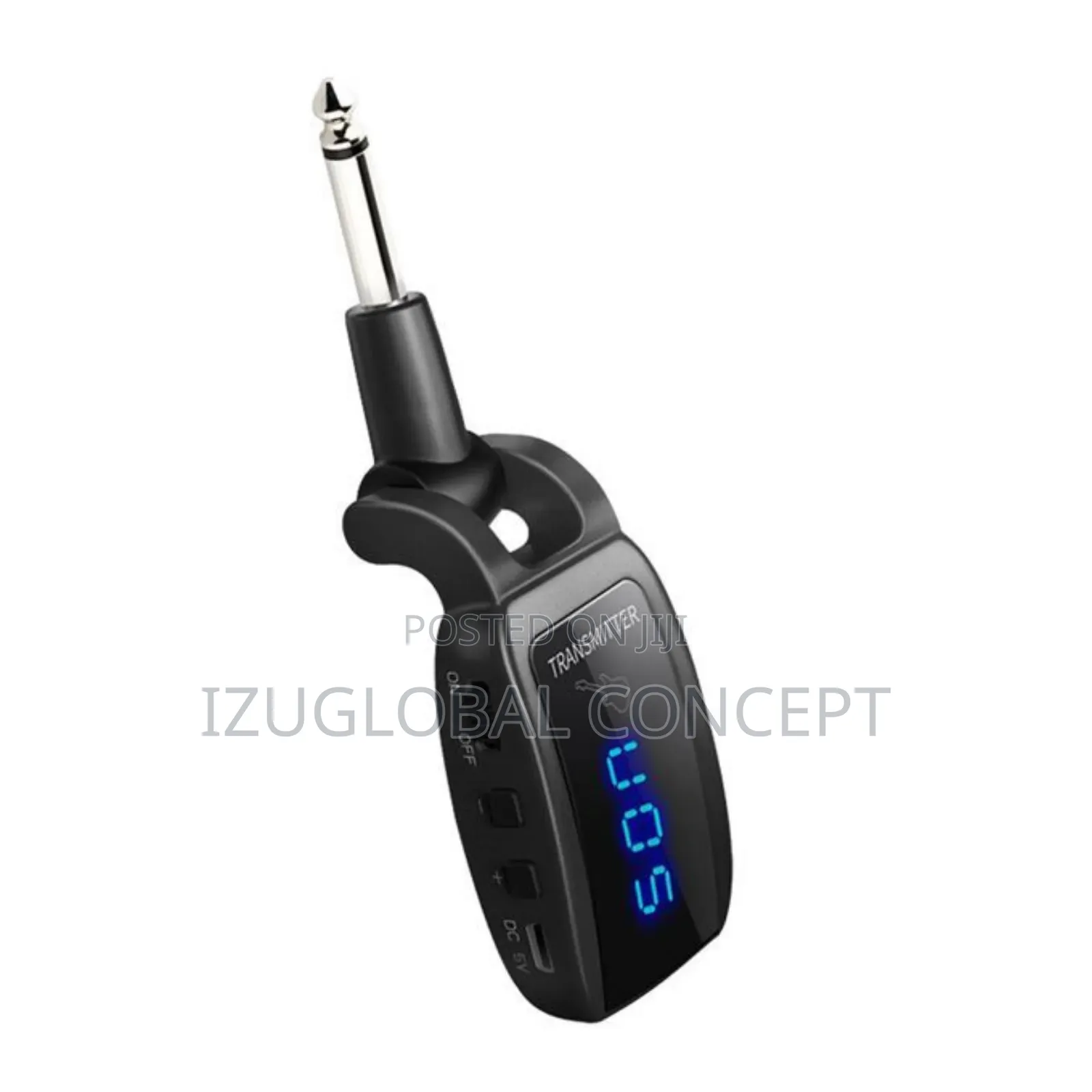 UHF Digital Guitar Bass Wireless System Transmitter Black