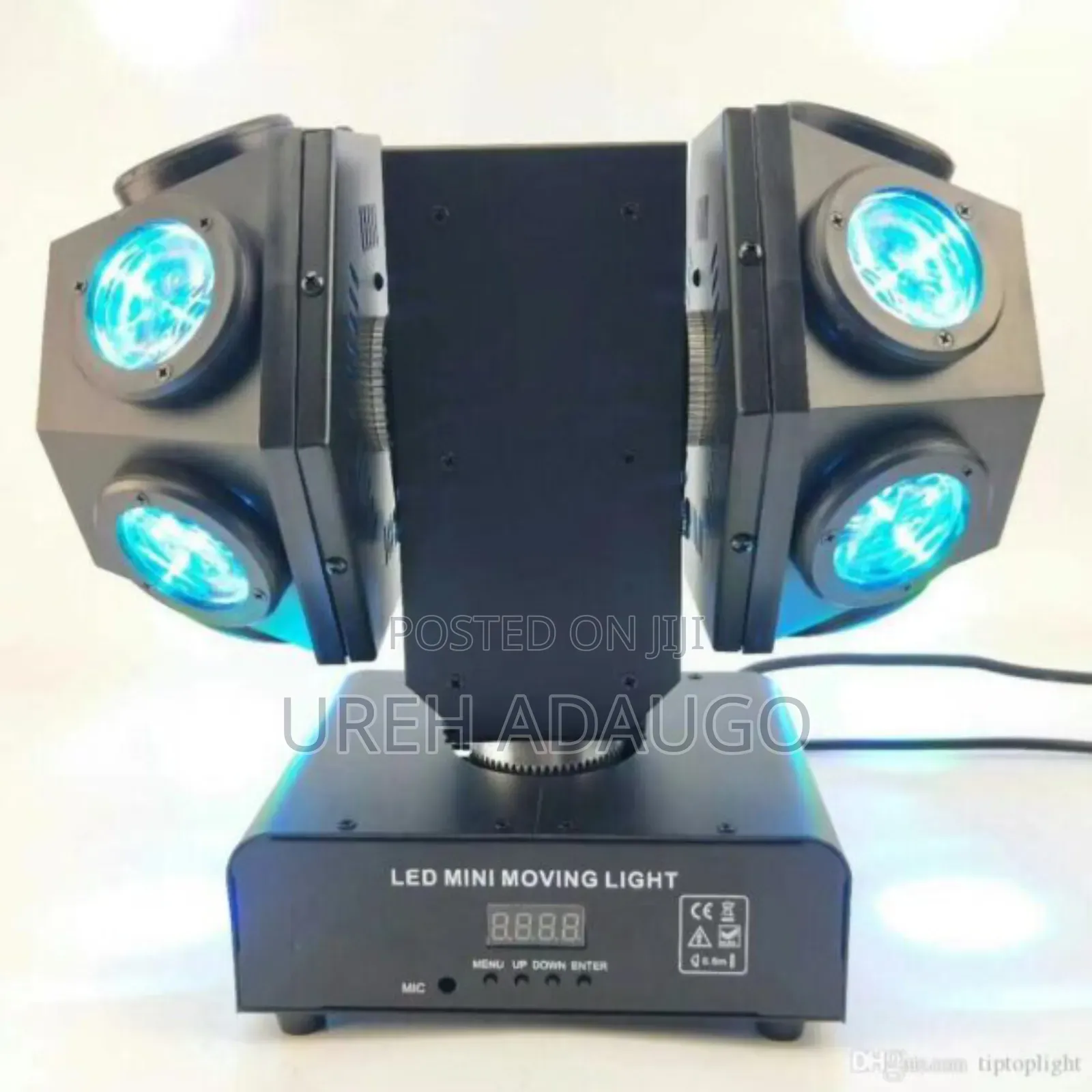 Double Arm Movie Heads With Laser