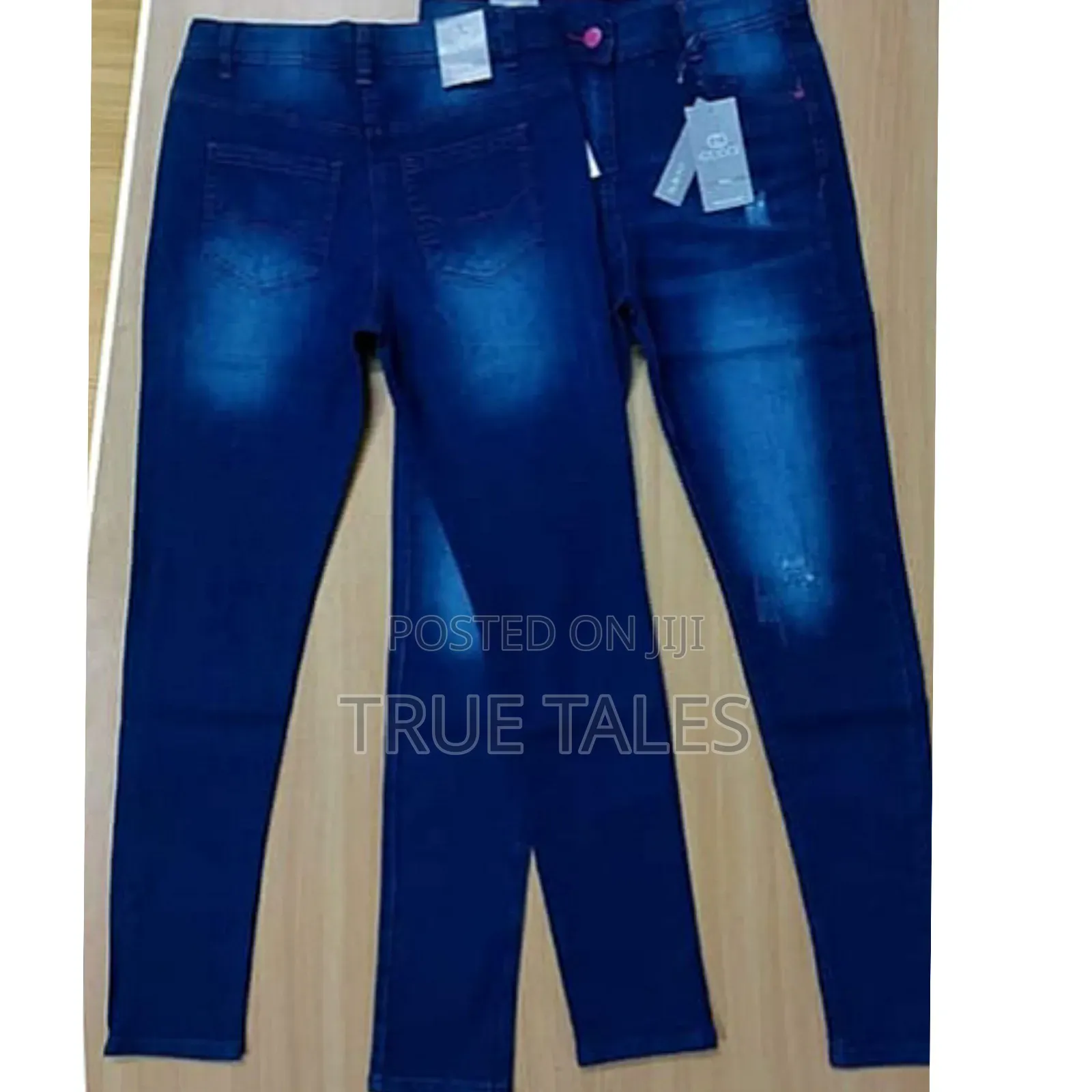 Blue Gucci Girl's Jeans