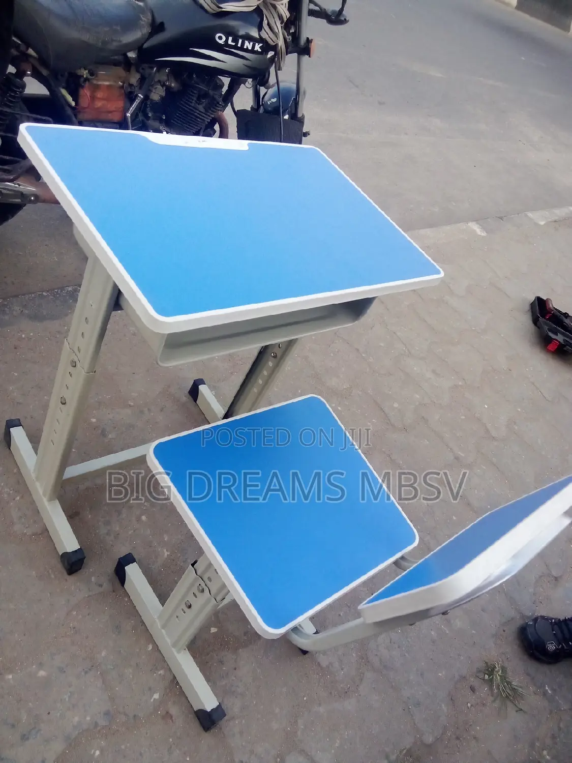 Children Chair and Table Iron Make
