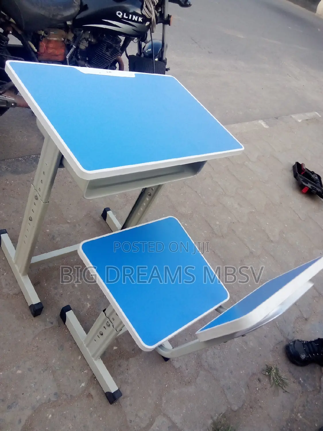 Children Chair and Table Iron Make