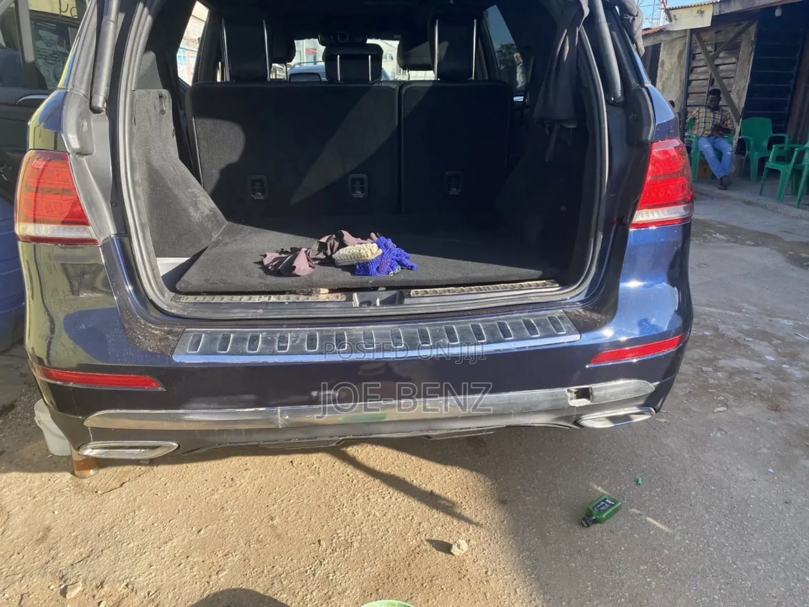 GLE350 2017 Back Bumper Shining Crome