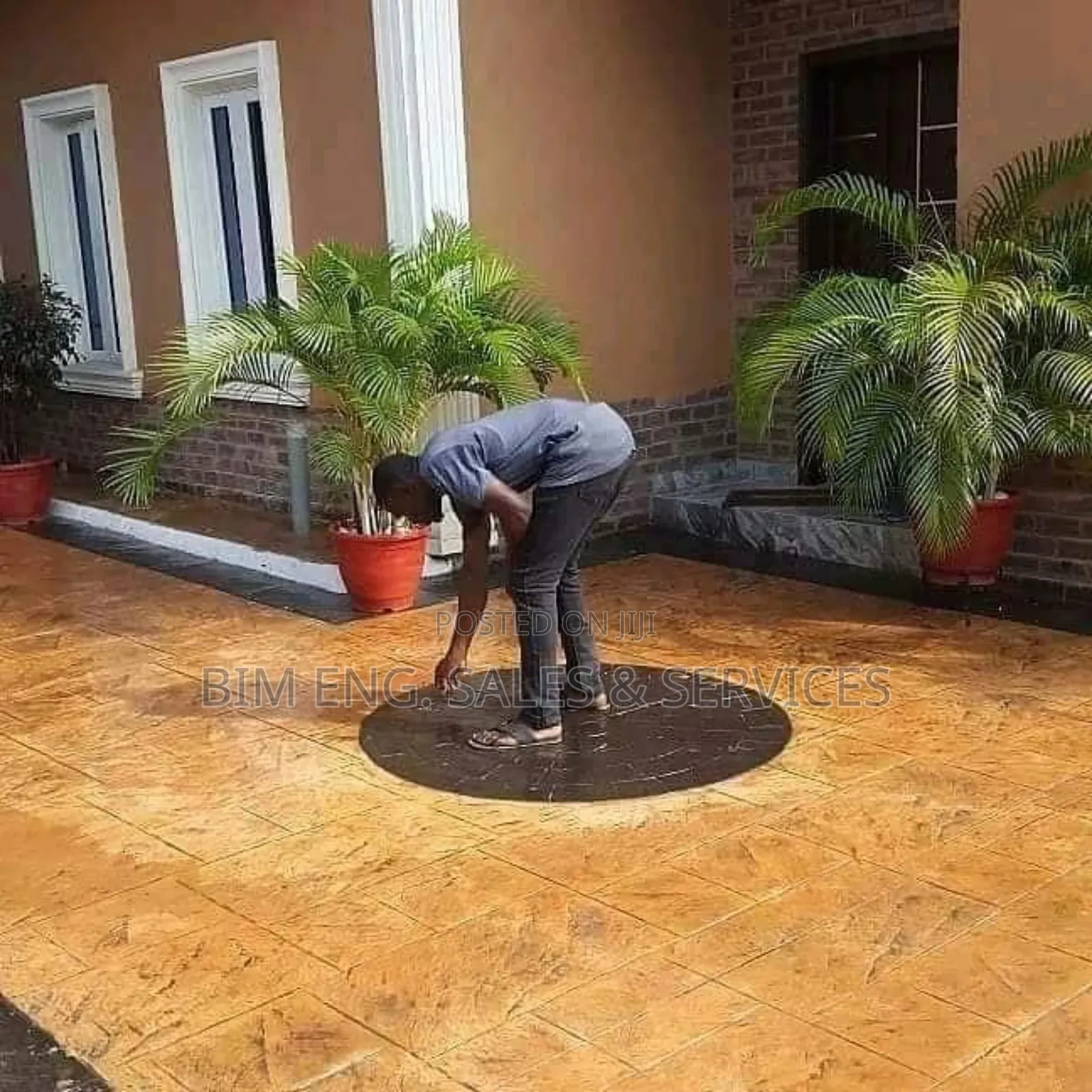 Sealent Floor Oxide Rentals Roller Floater Rubber Paint