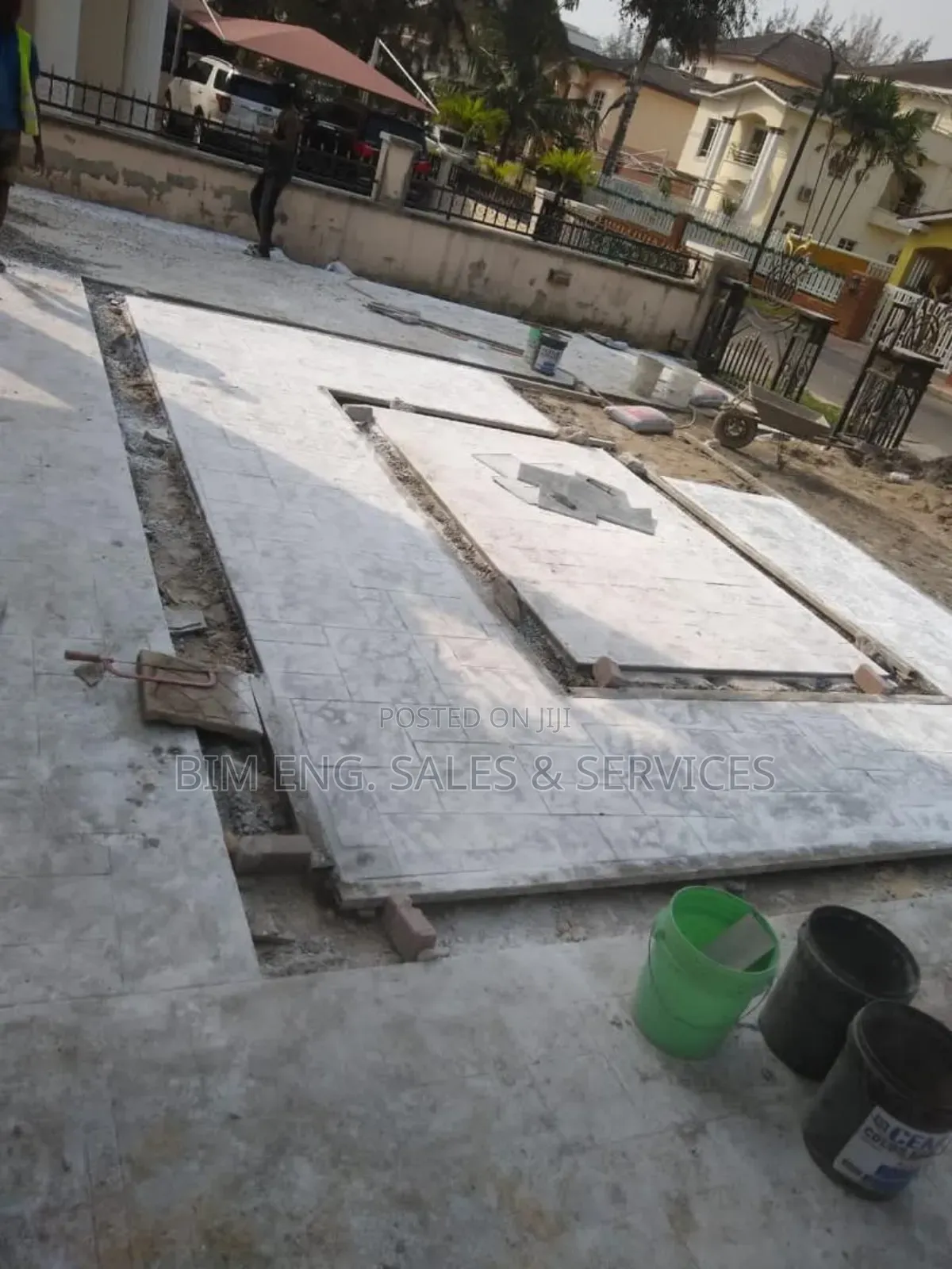 Tarolene White Cement Stamped Concrete Paint Pigment