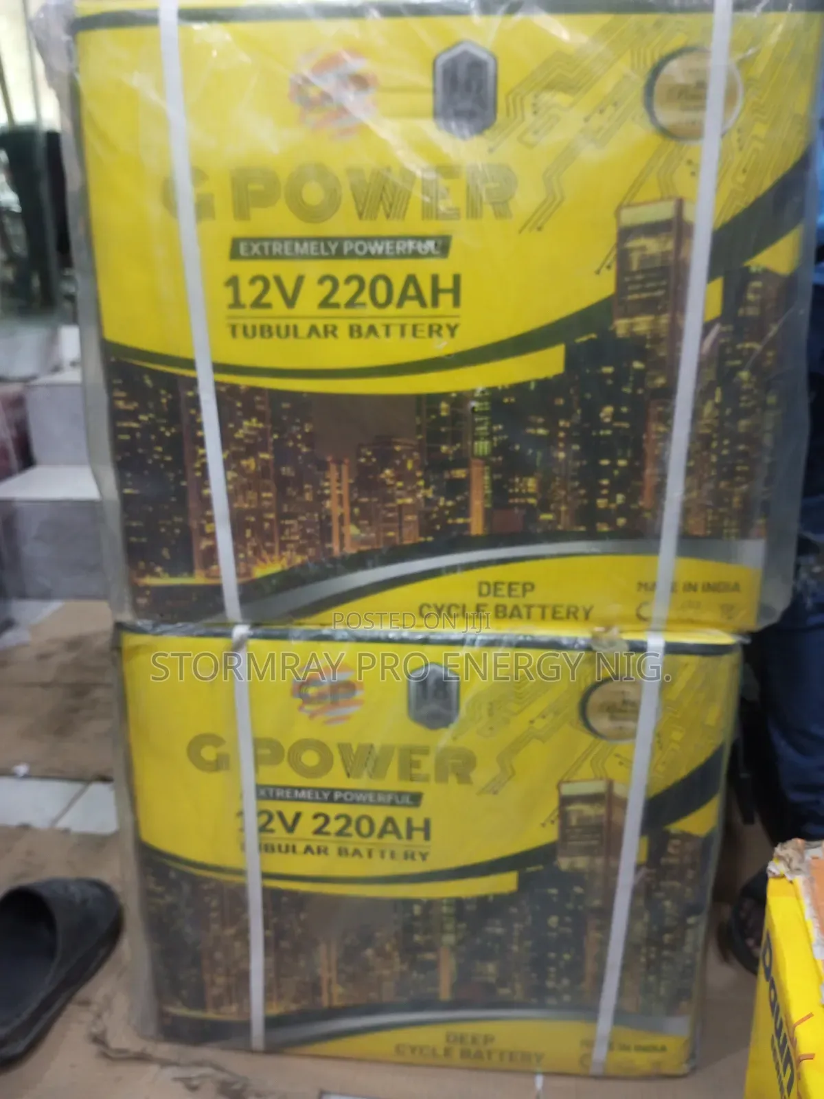 220ah G-Power Tubular Battery