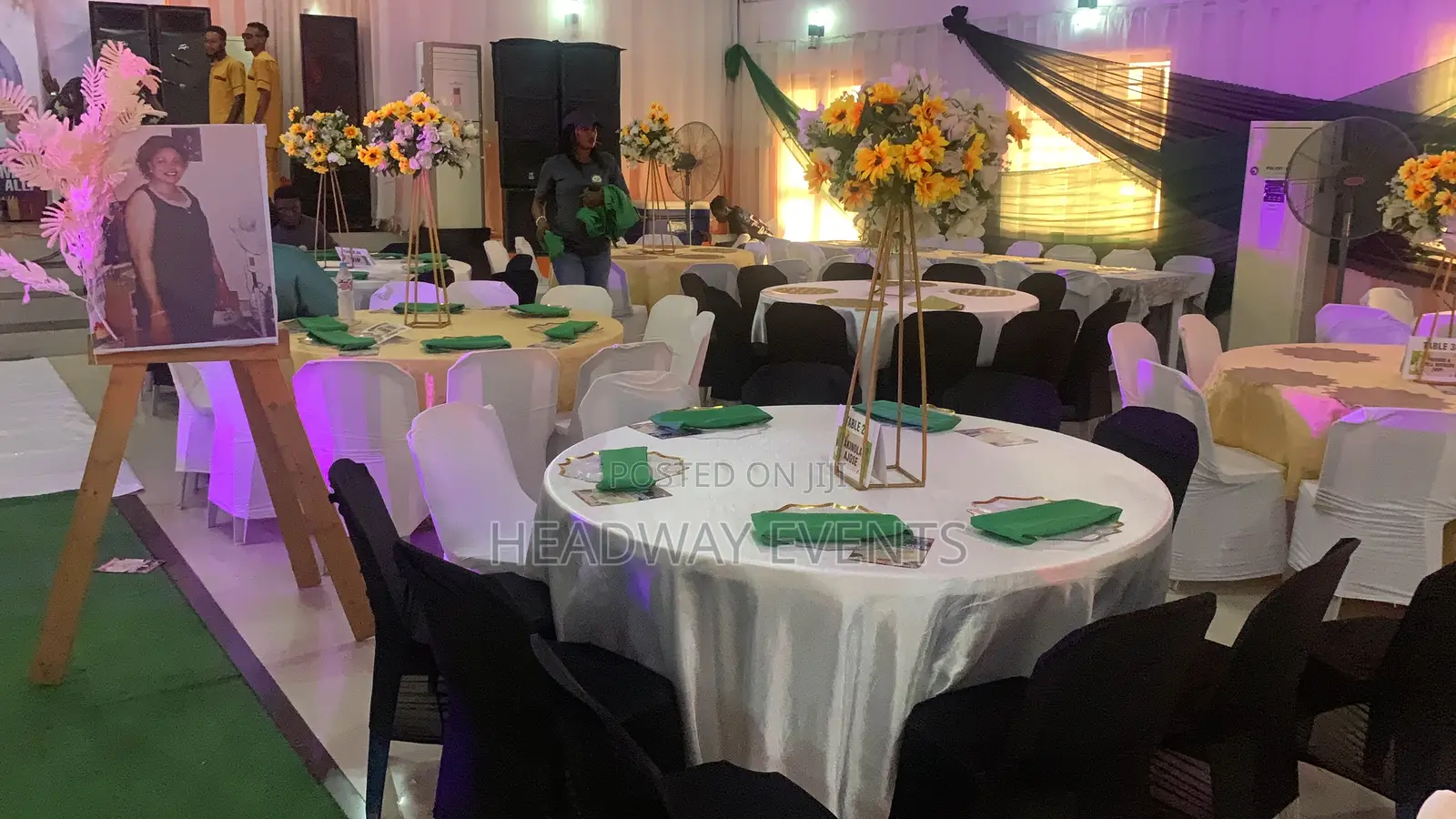 Burial Reception Decoration in Ikorodu