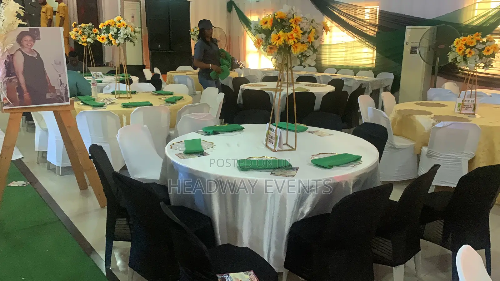 Burial Reception Decoration in Ikorodu