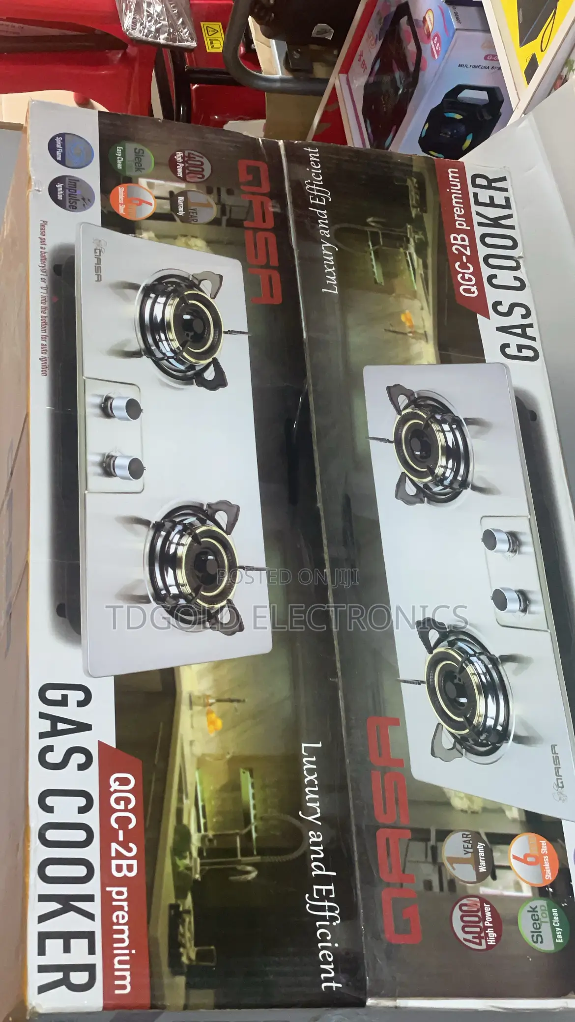 Qasa Premium Gas Cooker