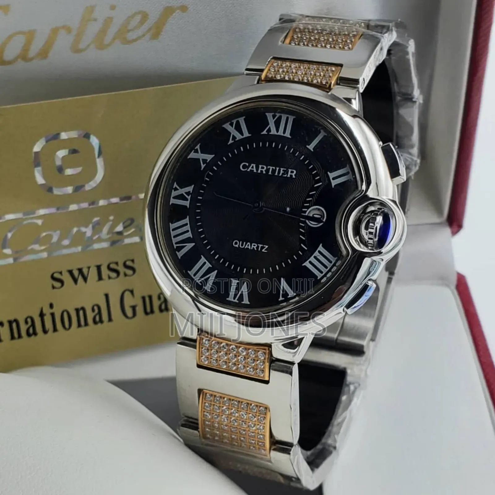 Two Tone Cartier Ballon Bleu