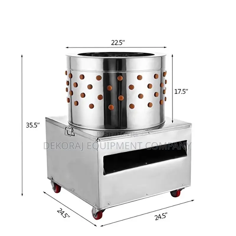 300 Chicken/Hr Defeathering Machine ,Imported Cages 4 Layer