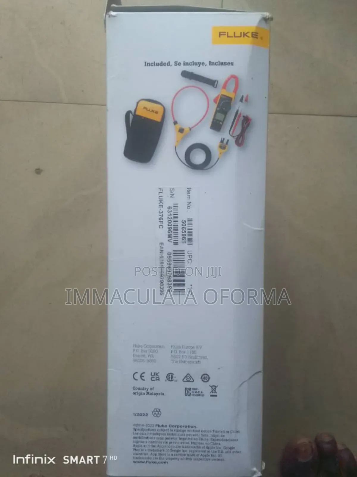 Fluke 376 FC Clamp Meter