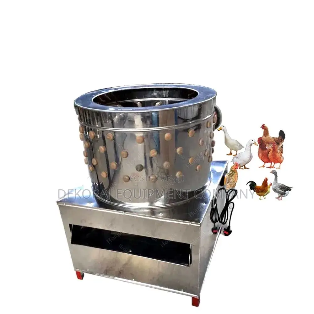 Complete 3-5 Birds/Min Chicken Feather Plucking Machine