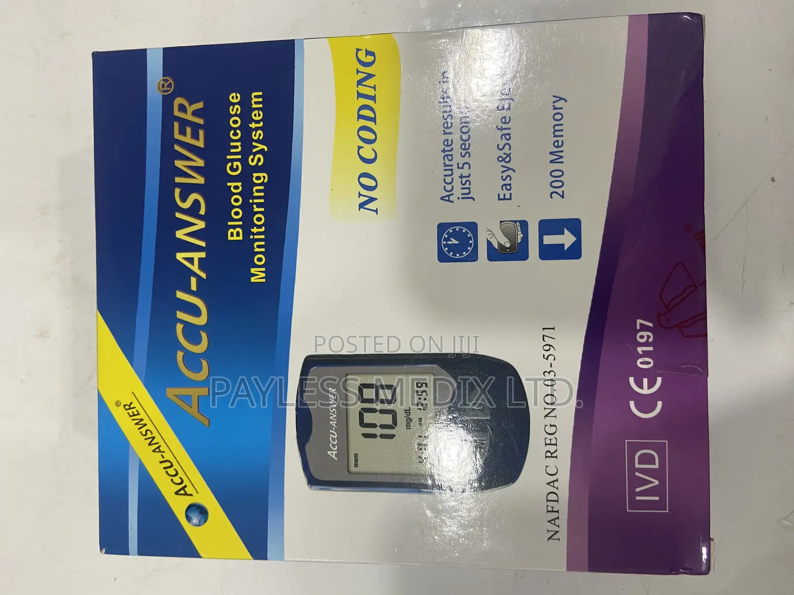 Accu-Answer Blood Sugar Monitor
