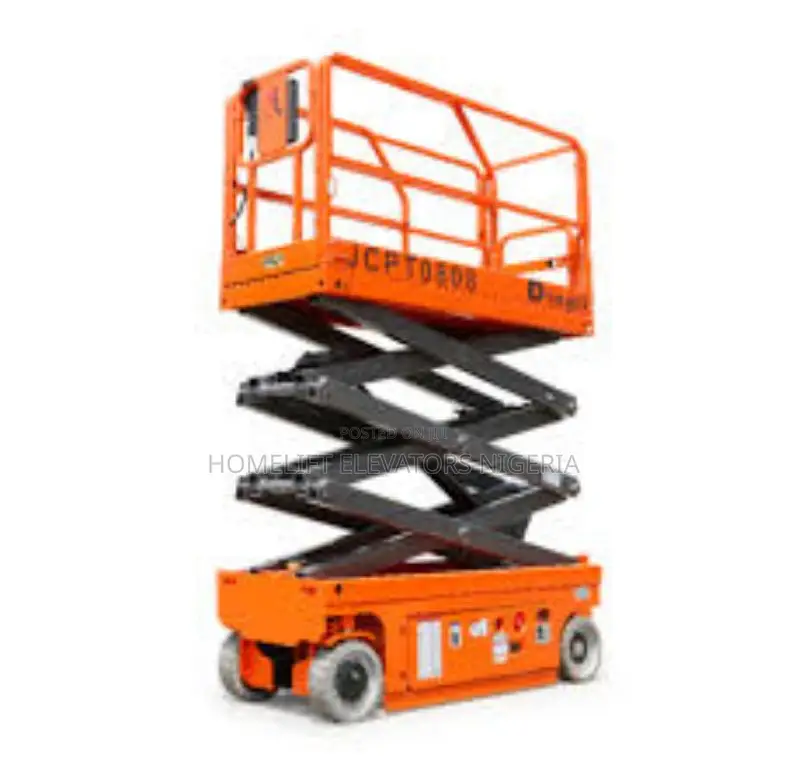 Hydraulic Scissor Lift, Working