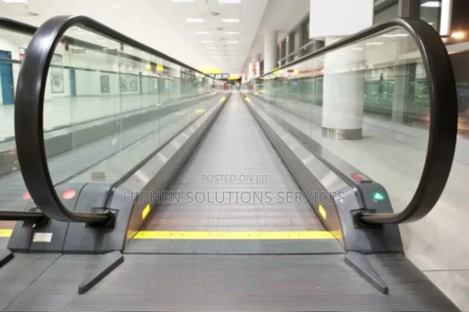 Moving Sidewalk Escalator
