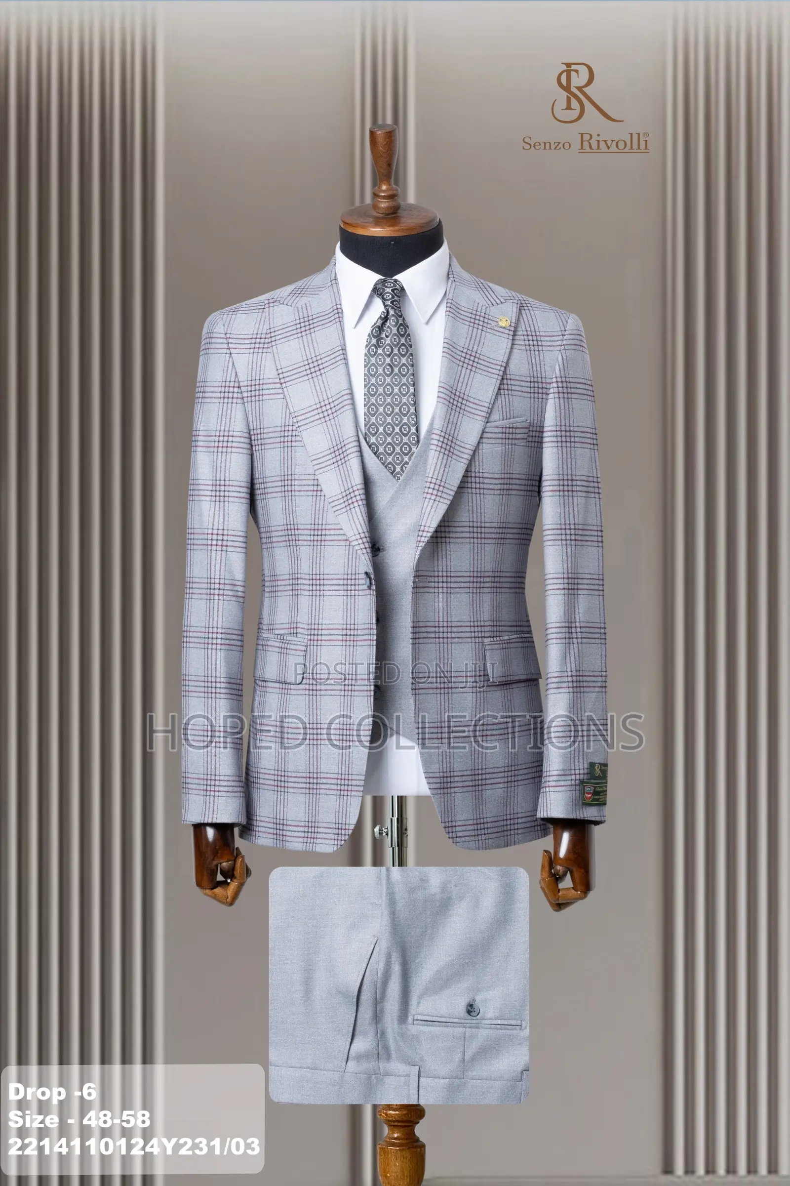 Luxury Men Pattern Suit