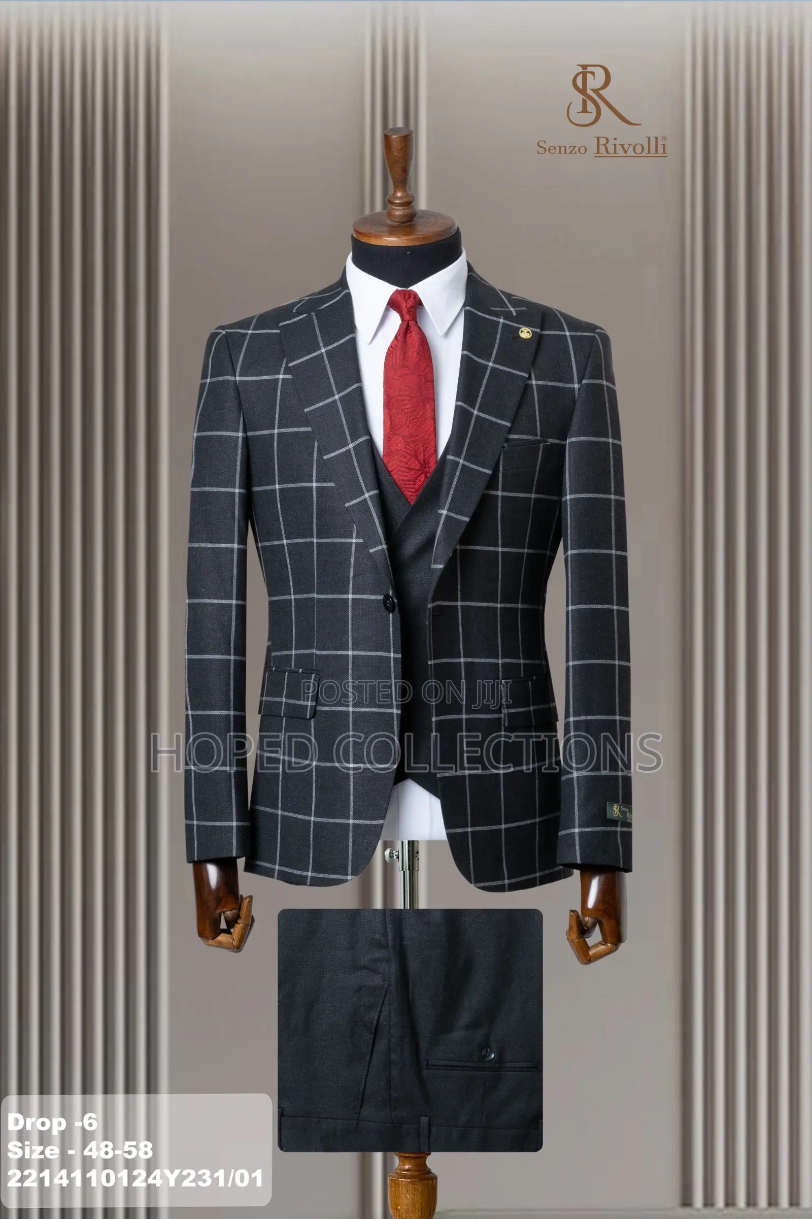 Luxury Men Pattern Suit