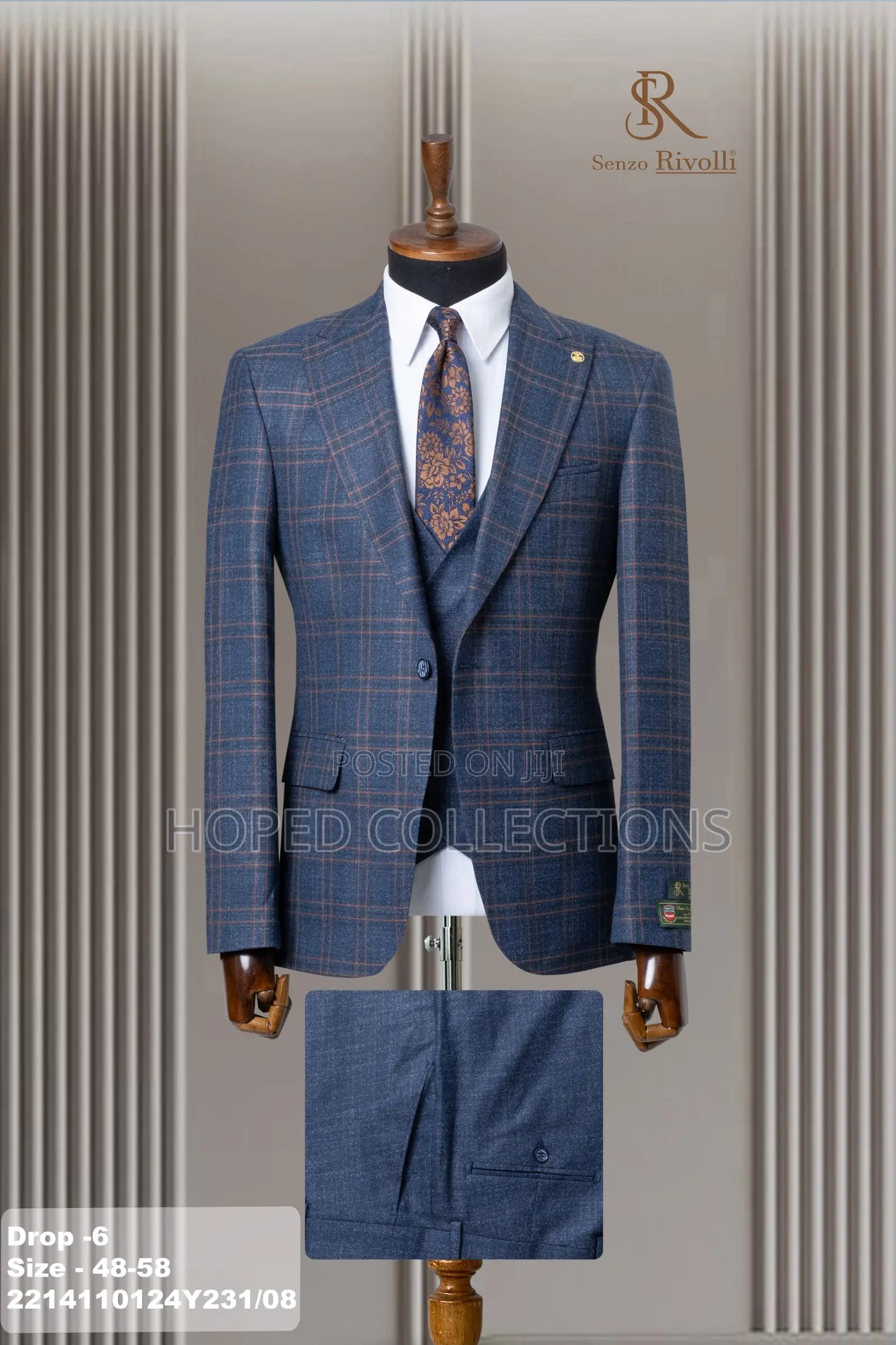 Luxury Men Pattern Suit