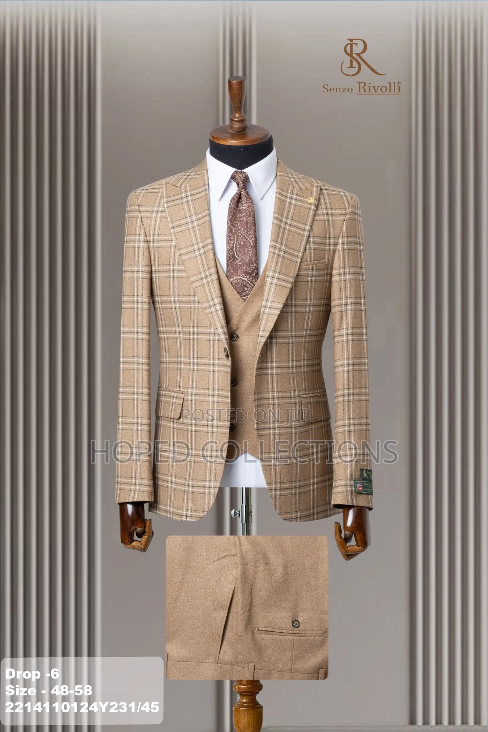 Luxury Men Pattern Suit
