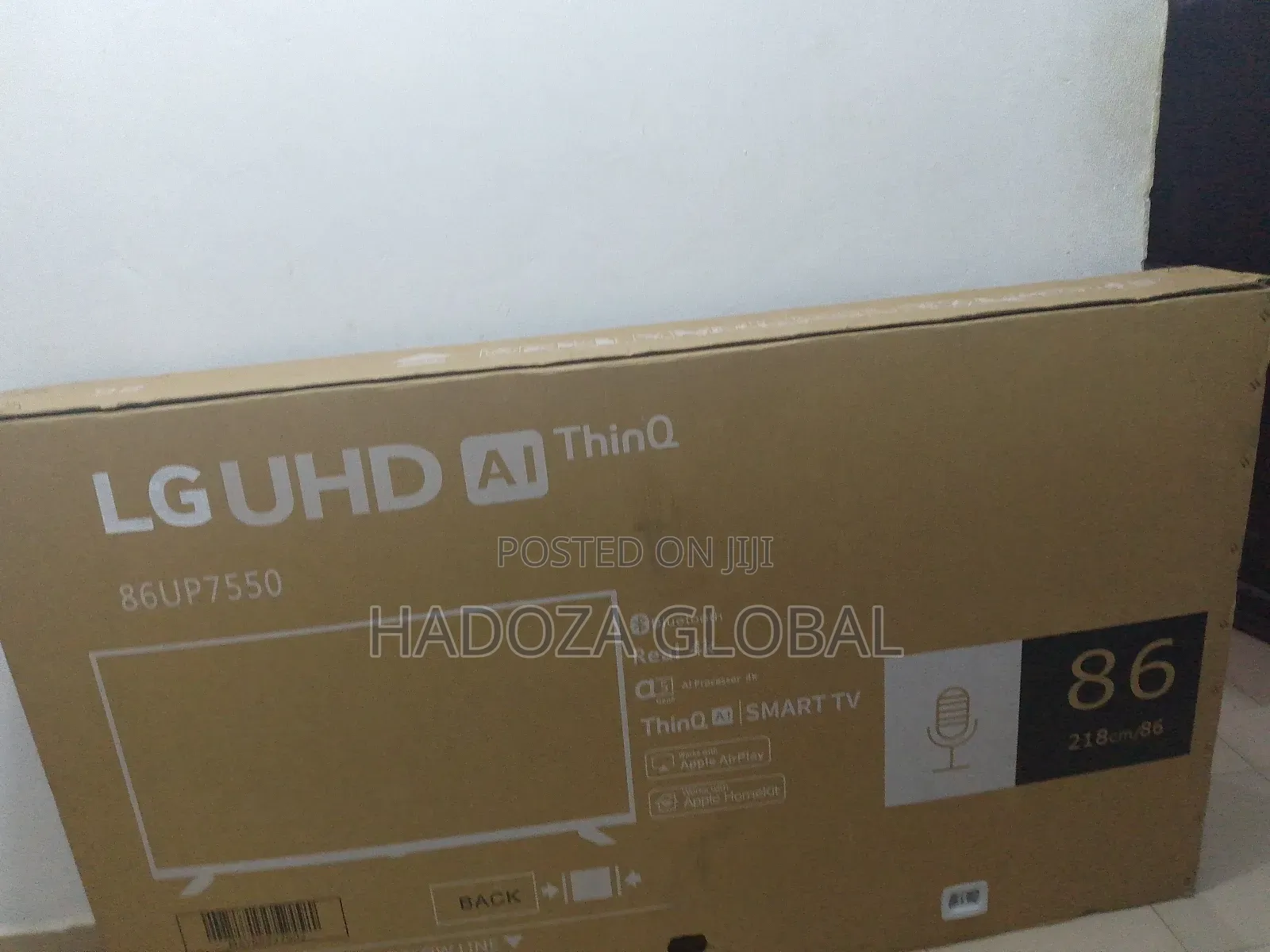LG 85" Smart Uhd Ai Thinq Real TV