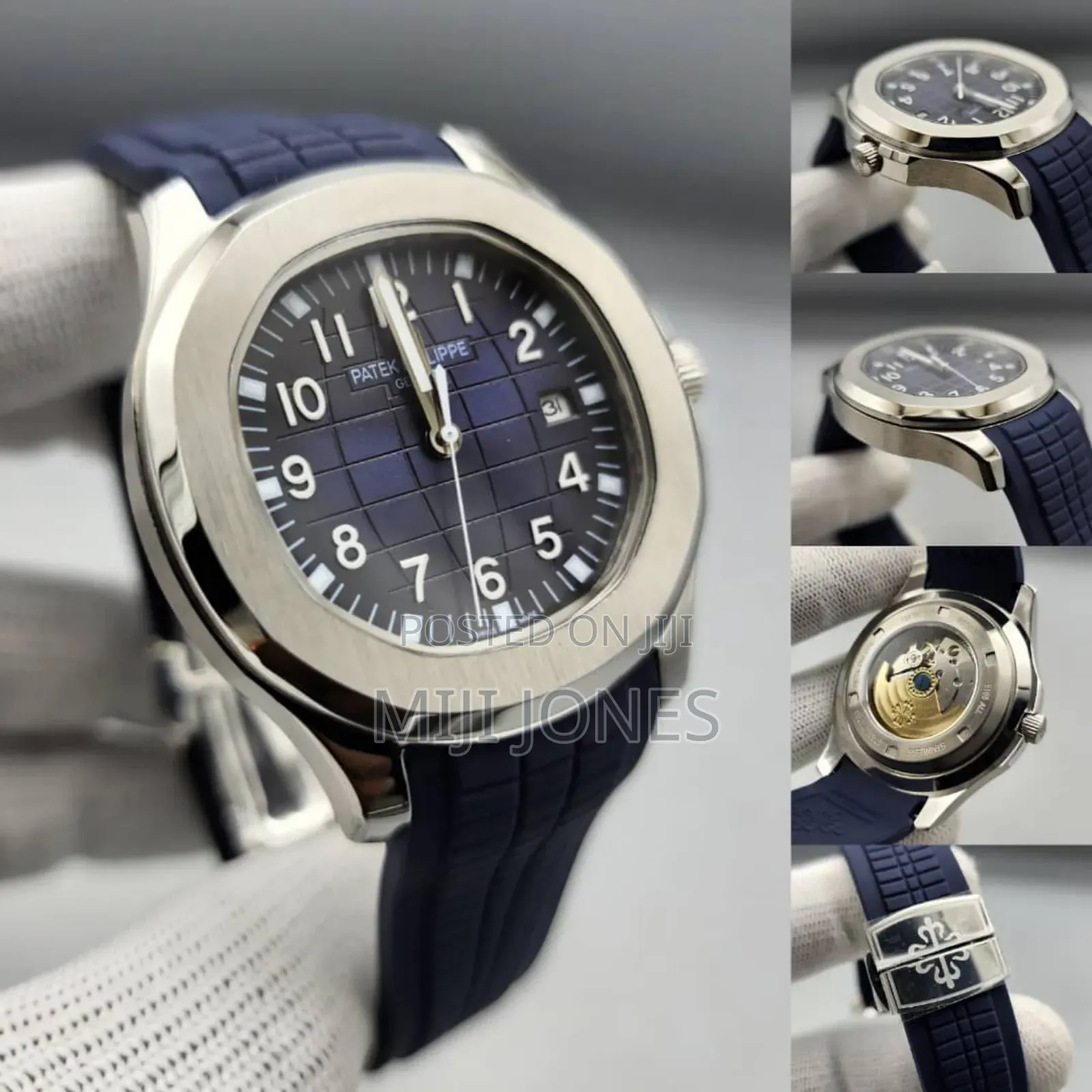 Patek Philippe Inspired Automatic Blue Sports