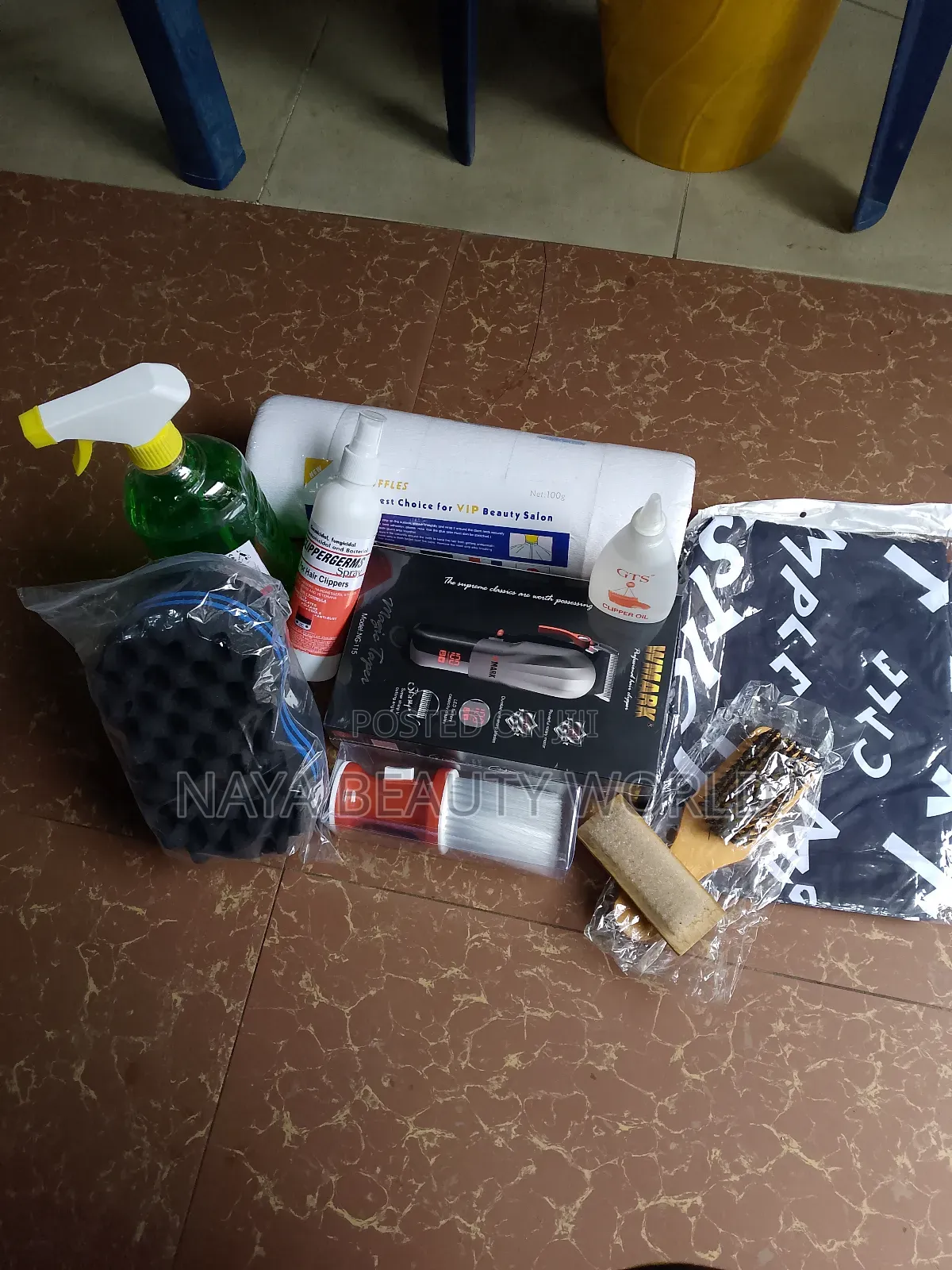 Hair Barbing Accessories.