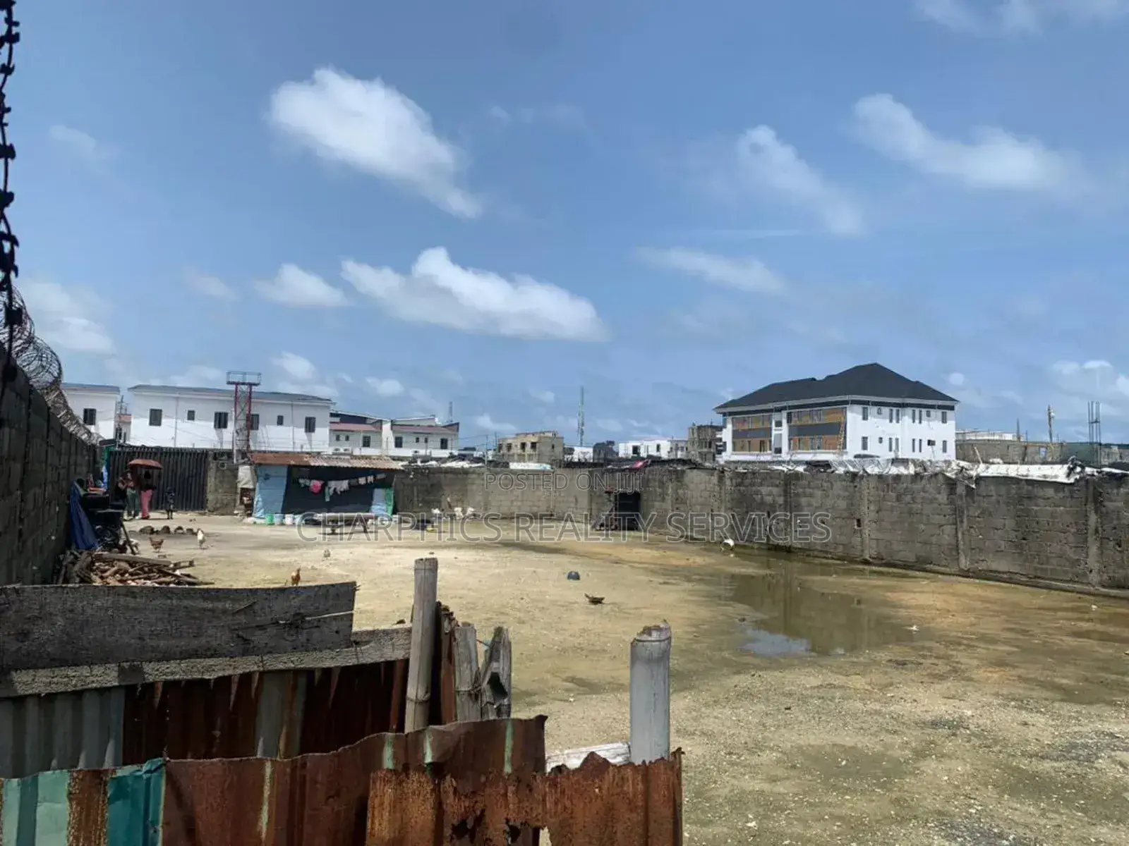 Fenced Land for Sale at Lekki