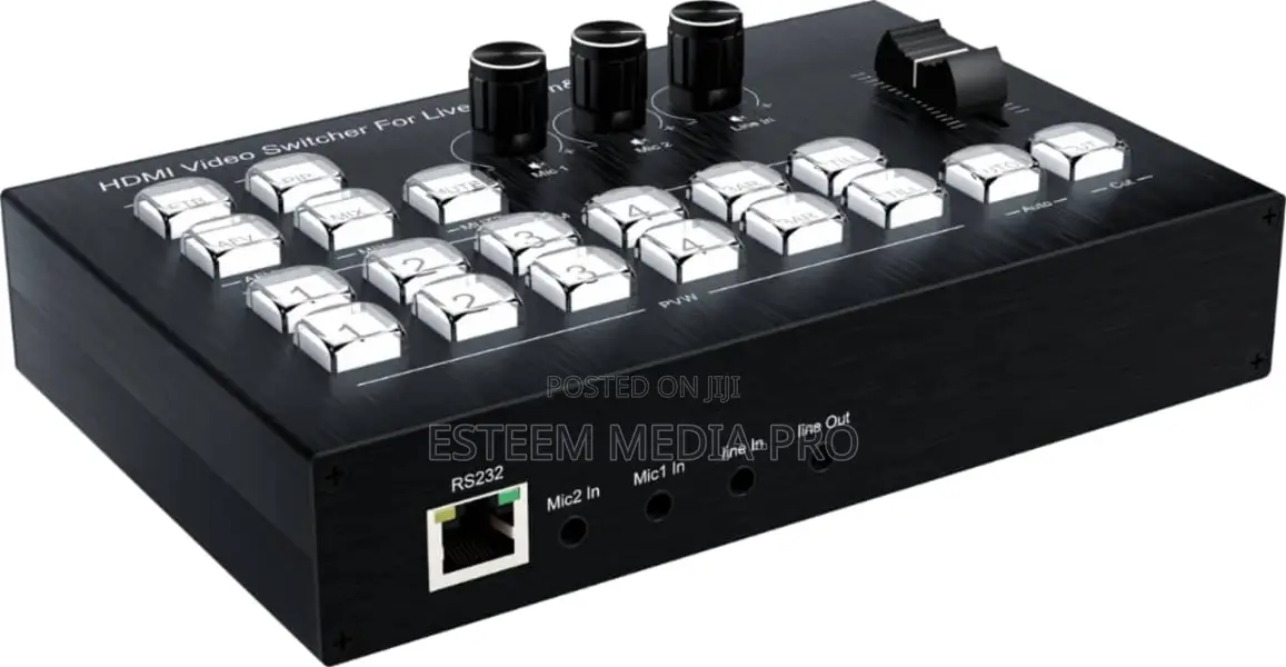 Sofly 4 Channels Hdmi Professional Video Switcher With T-Ba