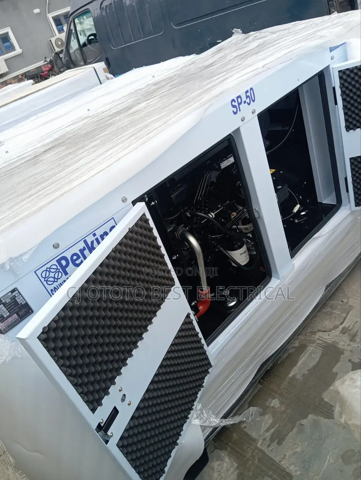 Best Engine 50kva Perkins Generator 100%Copper Coil