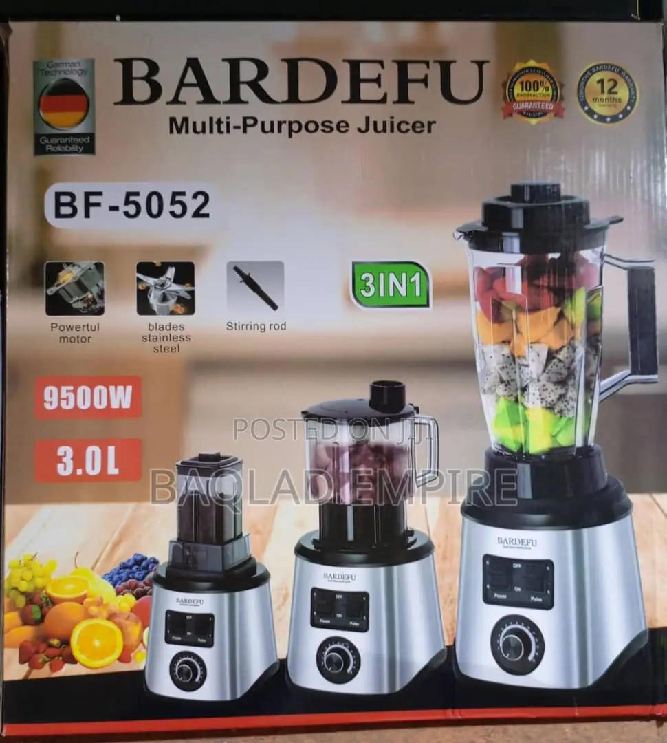 3 in 1 Bardefu Commercial Blender