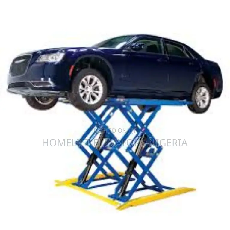 Wheels Free Single Scissor Lift