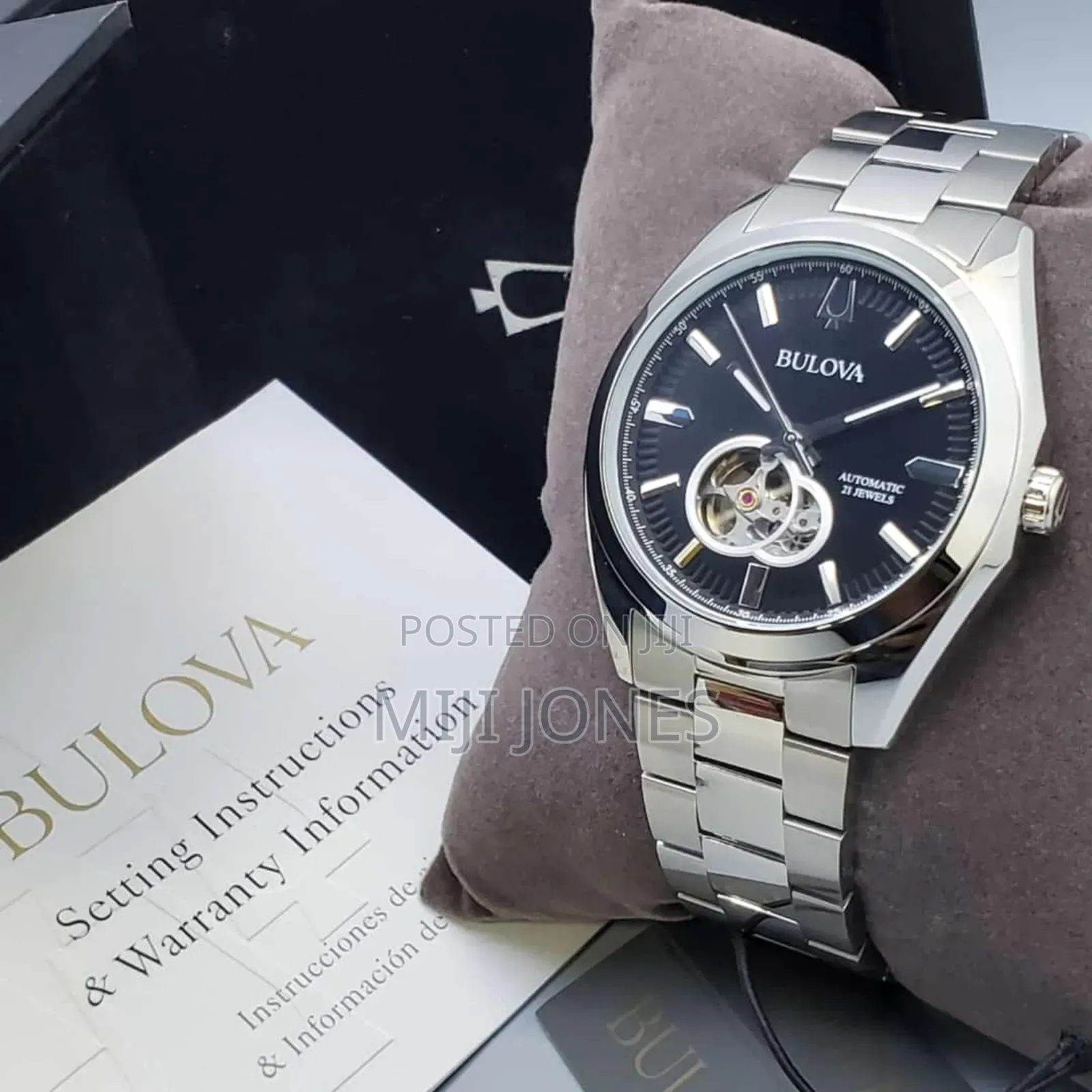 Bulova Stainless Steel Watch
