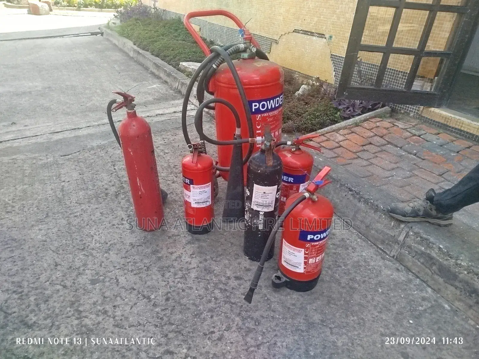 Dry Chemical Powder Extinguisher (DCP) Maintenance