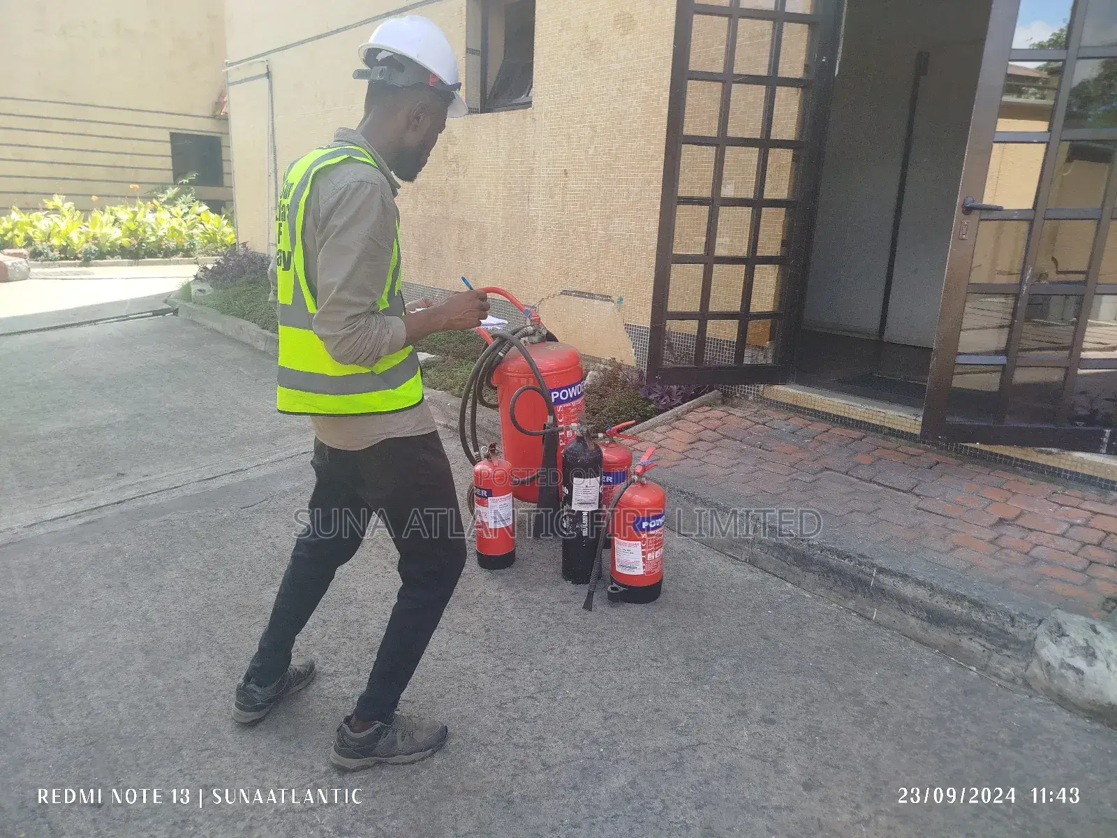 Dry Chemical Powder Extinguisher (DCP) Maintenance