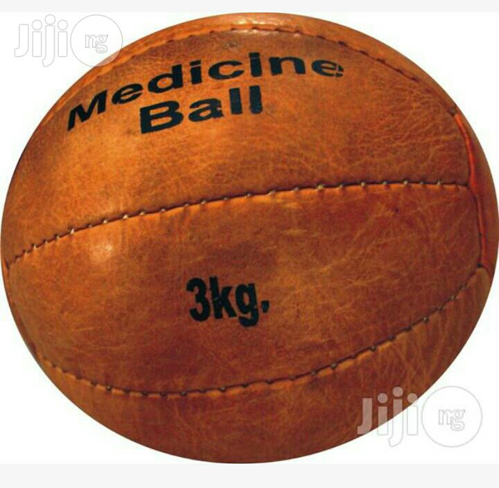 Leather Medicine Ball