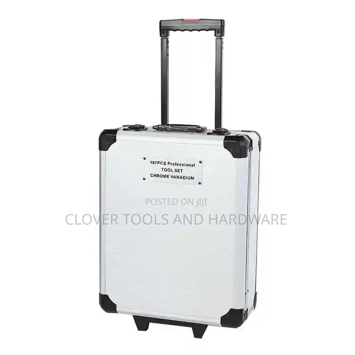 187 Piece Tool Kit With Rolling Tool Box