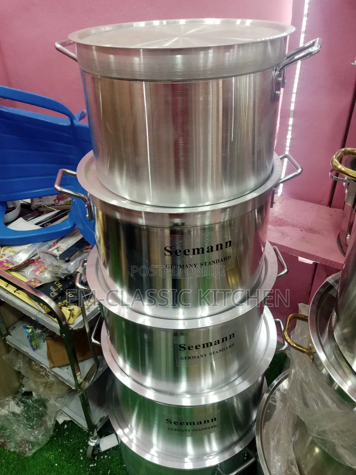 Industrial Pot 120litters Set