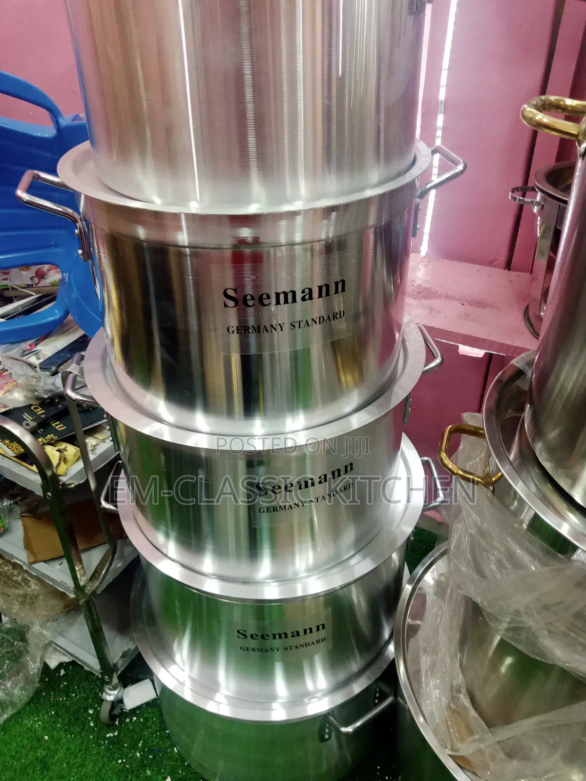 Industrial Pot 120litters Set
