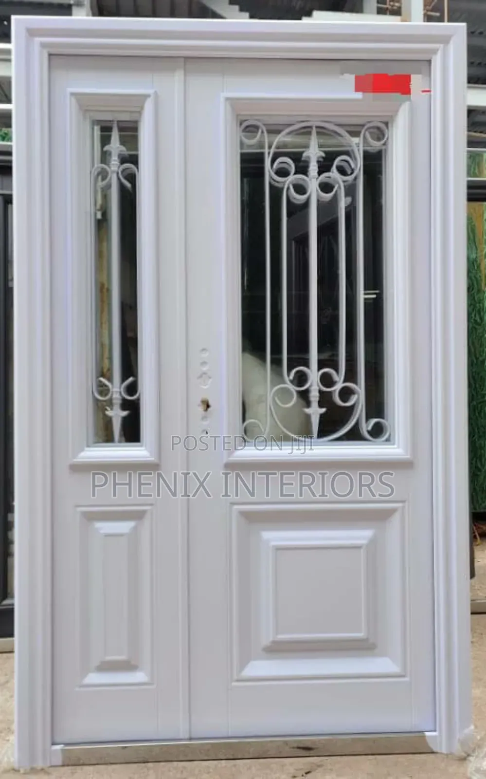 French Glass Door With Steel Frame