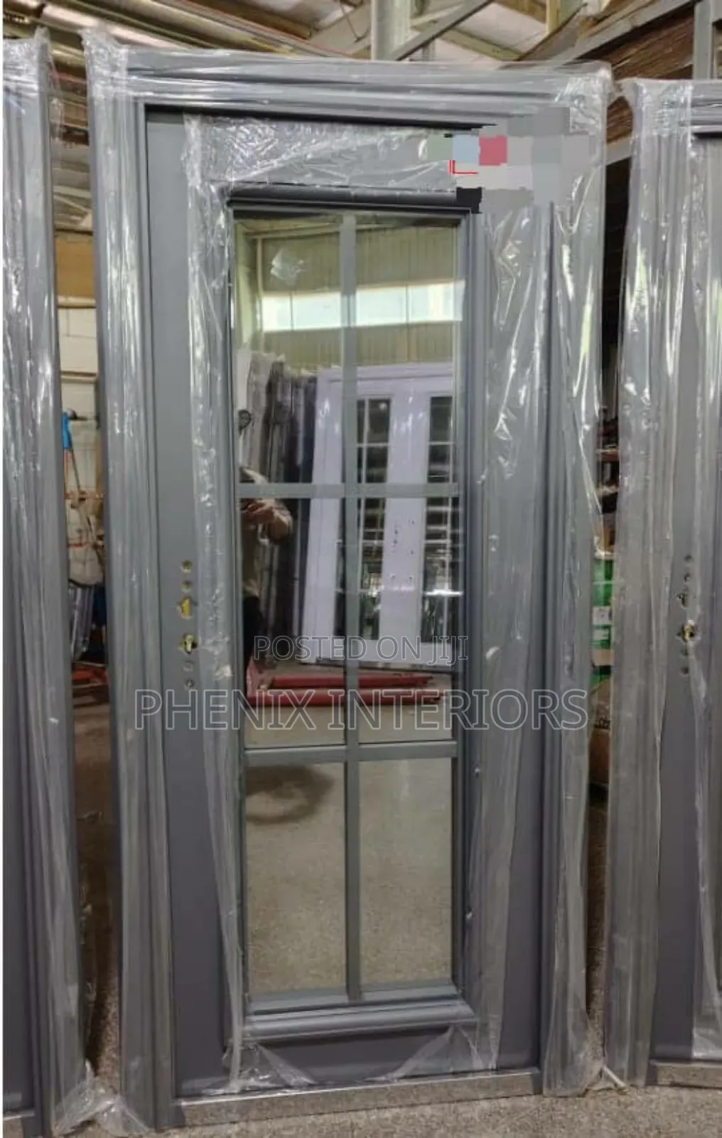 French Glass Door With Steel Frame