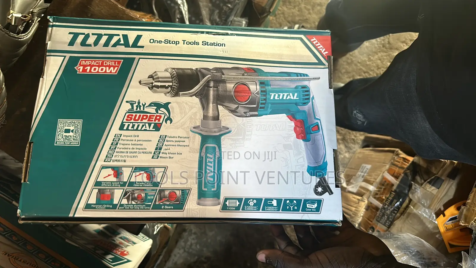 Total 1100 Watts Drilling Machine
