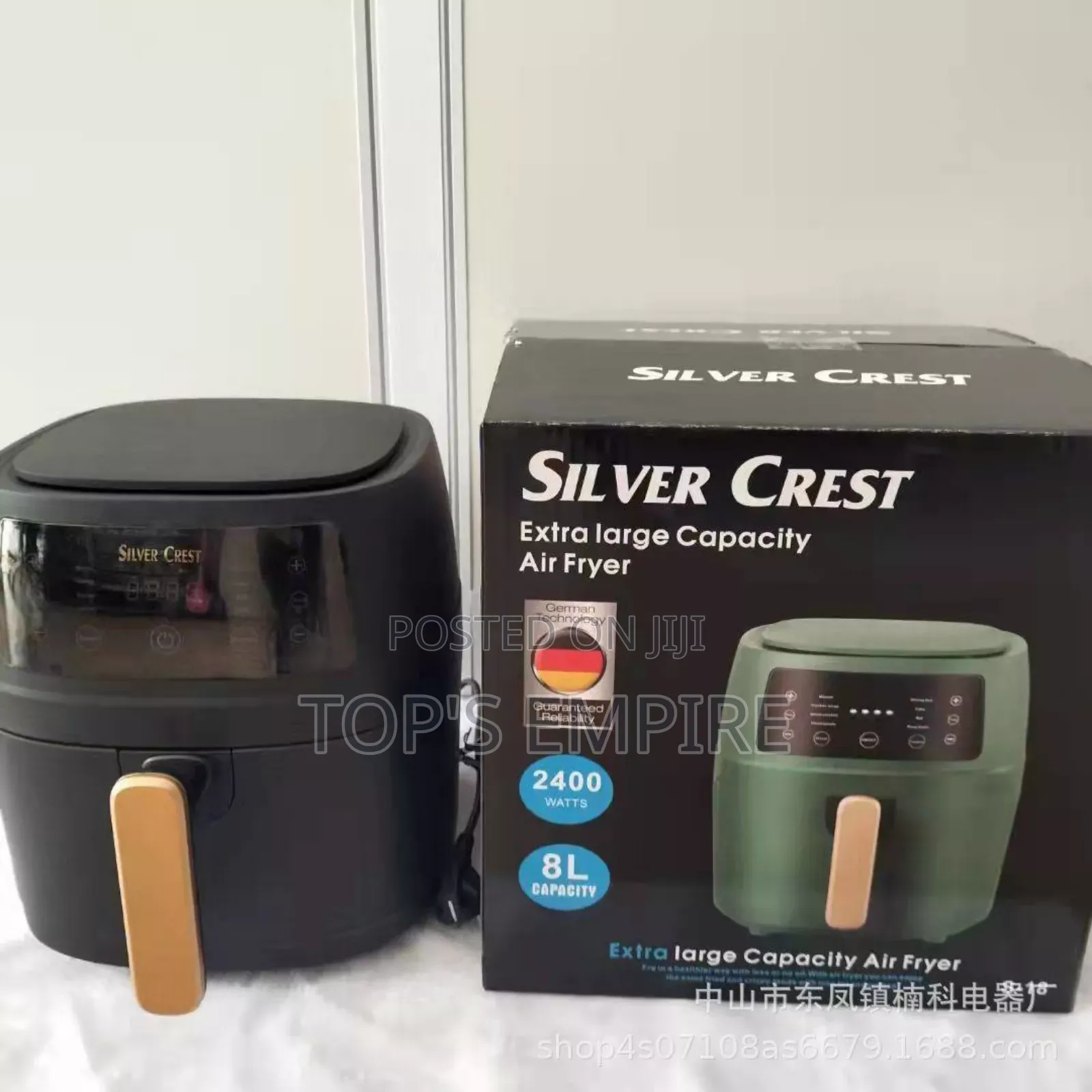 8L Silver Crest Multifunctional Oil-Free