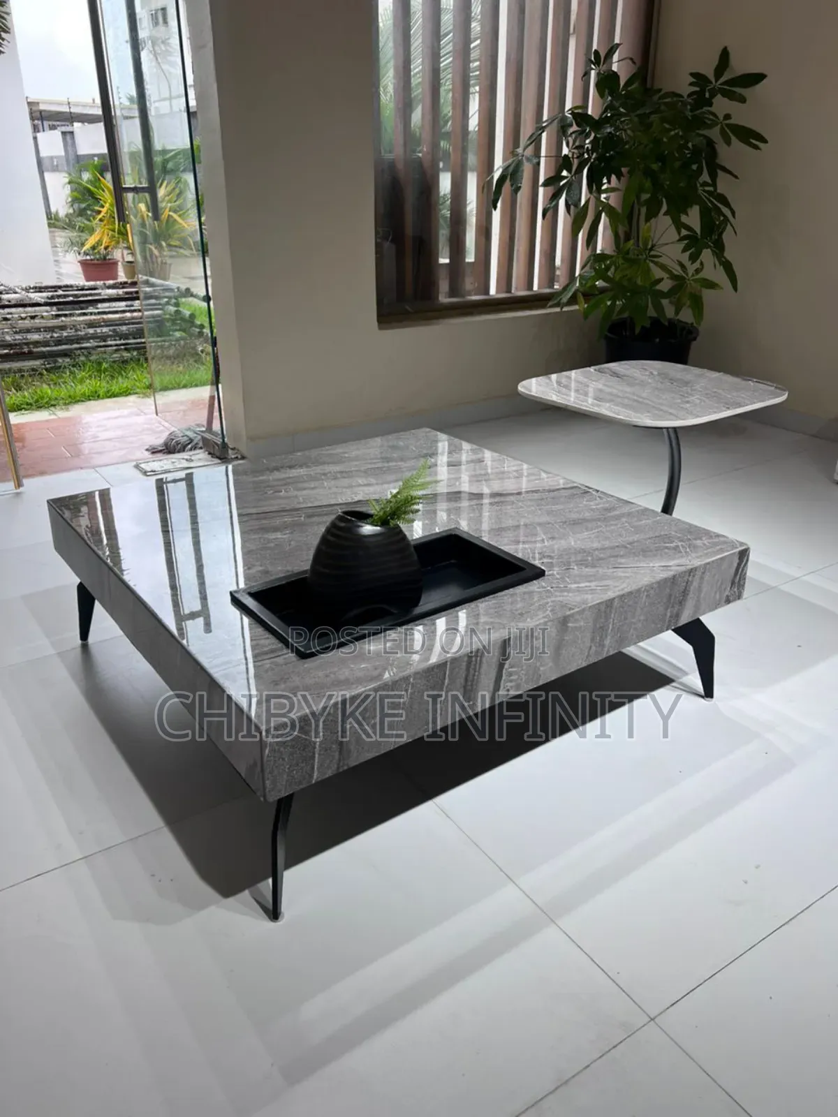 Brand New and Imported Center Table With One Side Stool 