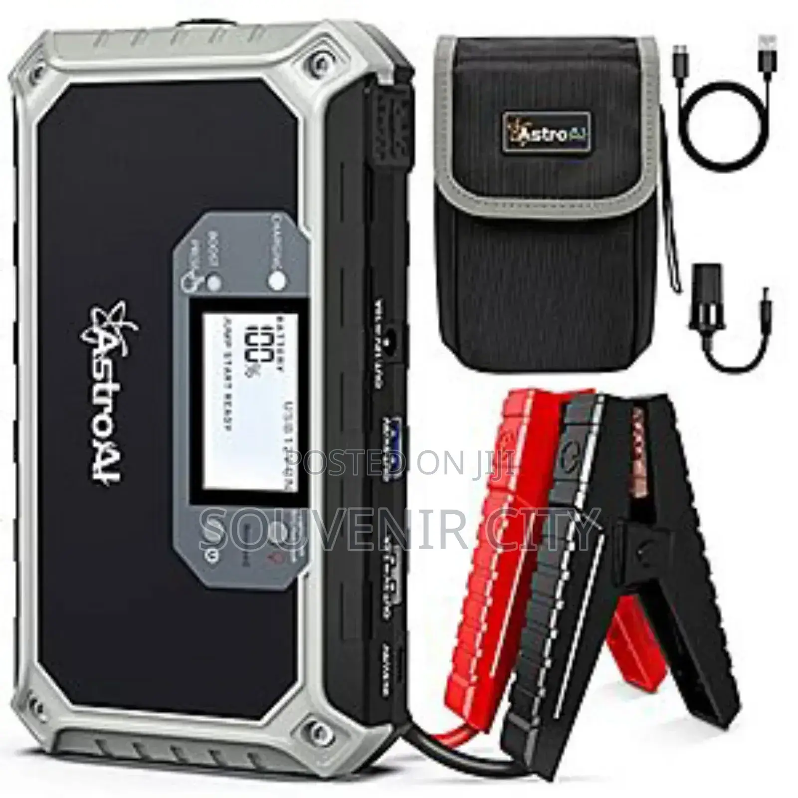 Jump Start With Air Compressor 3in 1