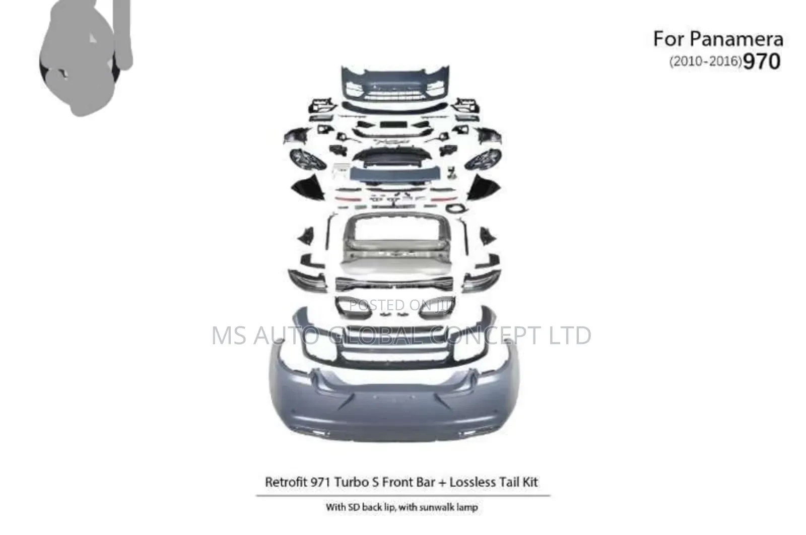 Porsche Panamera 2010 Upgrade to 2022