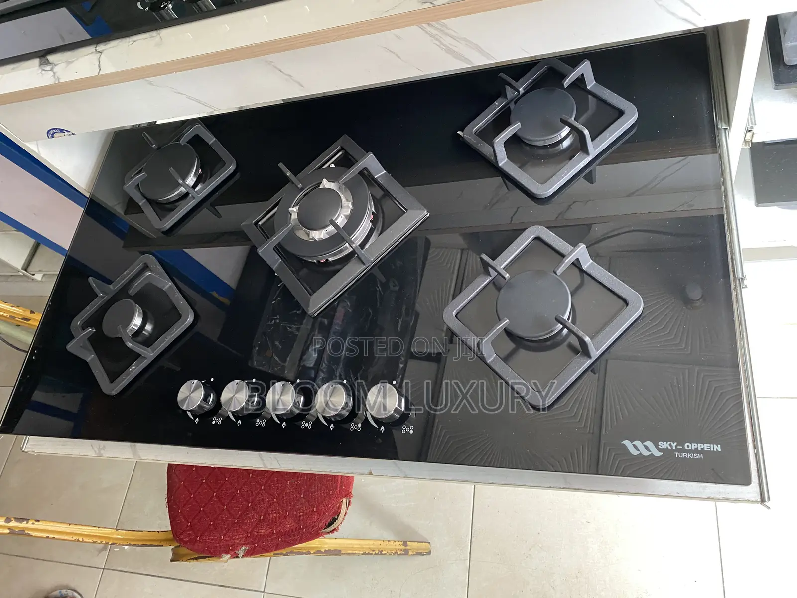 Glass 90cm Inbuilt Burner