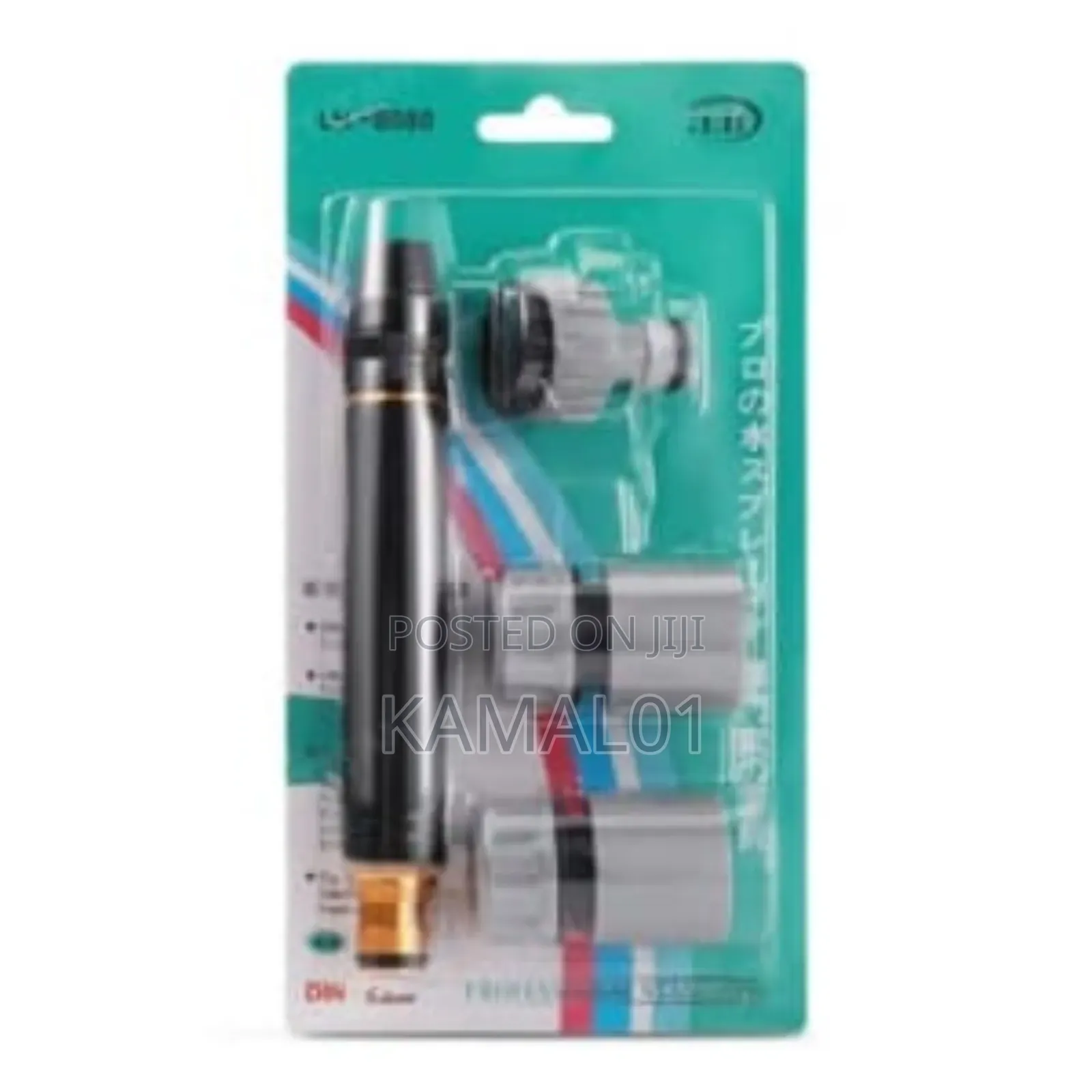 3 In1 High Pressure Water Metal Garden Nozzle Car Washing